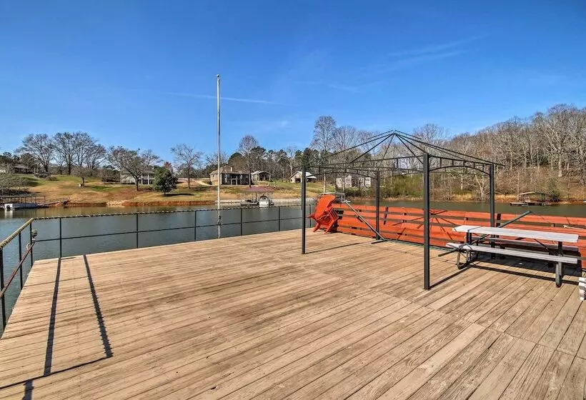 Lake Lanier Home W/ Dock, Boat Parking, & Grill!