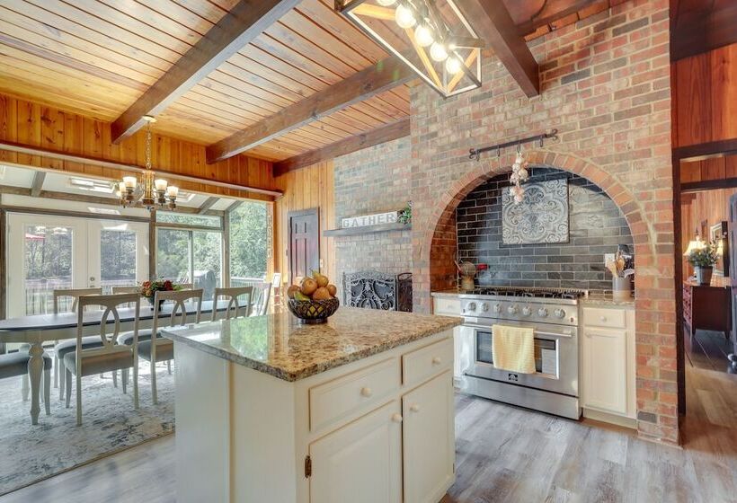 Lawrenceville Gem W/ Boat Dock On Private Lake!