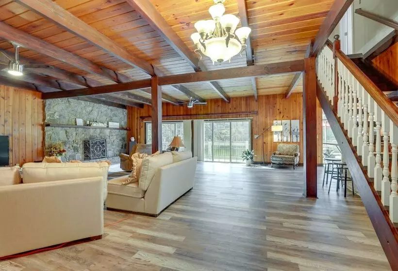Lawrenceville Gem W/ Boat Dock On Private Lake!