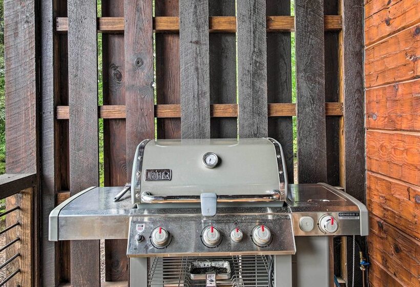 Luxury Mineral Bluff Cabin W/ Views & Hot Tub!