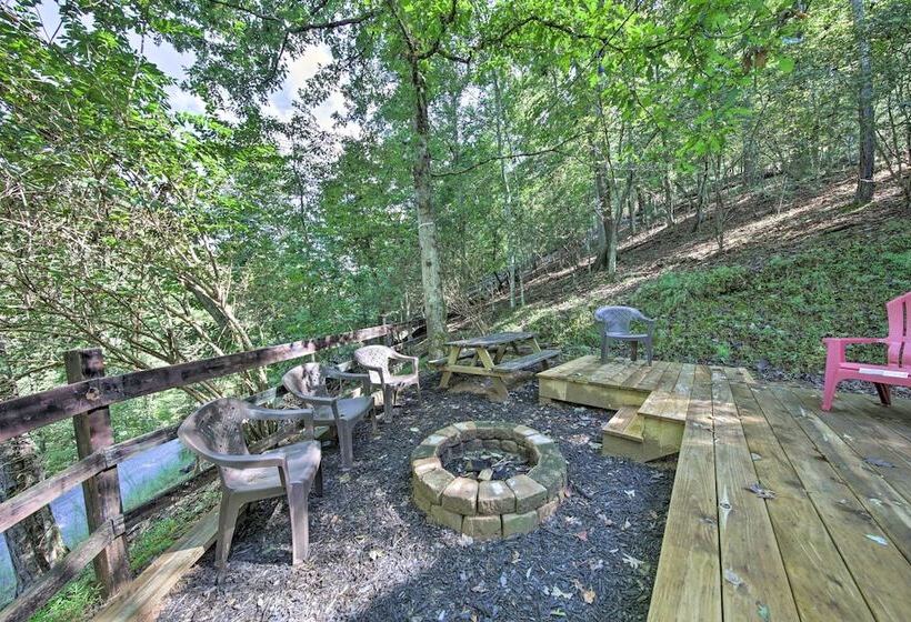 Pet Friendly Ellijay Cabin In The Woods On 1 Acre!
