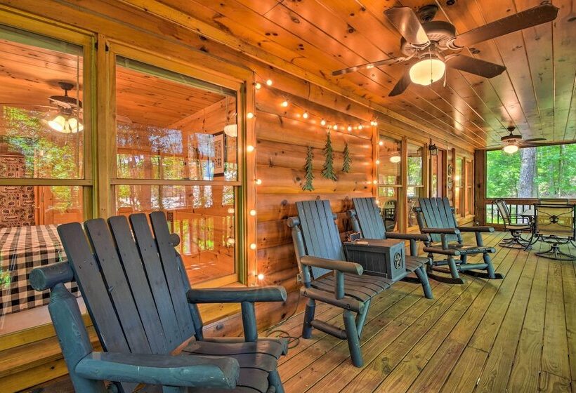 Pinot & Pine  Chic Log Cabin ~ 5 Mi To Blue Ridge