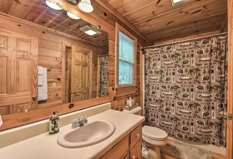 Pinot & Pine  Chic Log Cabin ~ 5 Mi To Blue Ridge