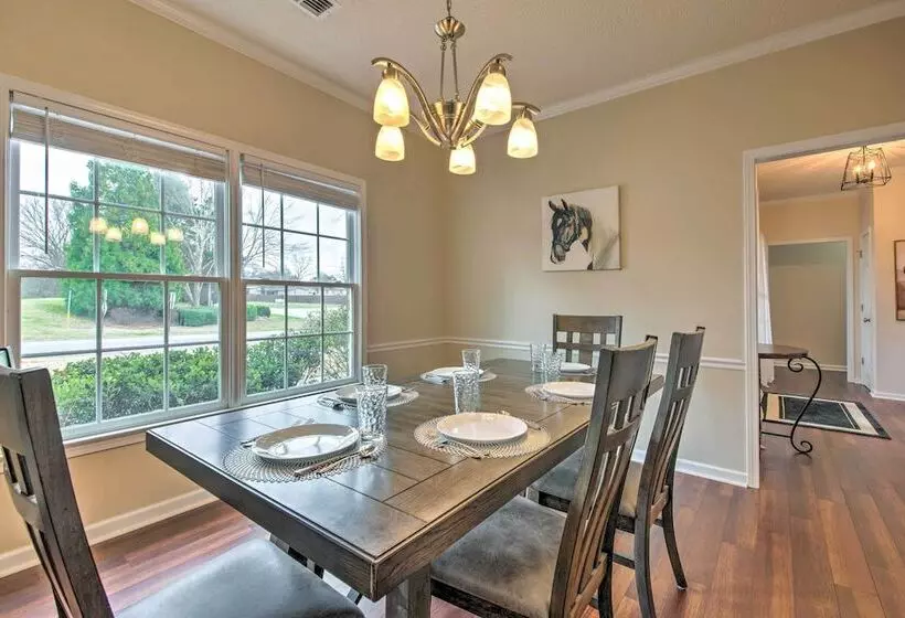 Ranch Home W/ Front Porch On Etowah River!