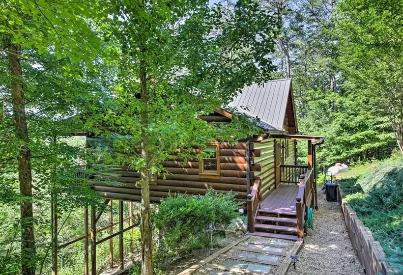 Secluded Blue Ridge Cabin: Walk To Trails!
