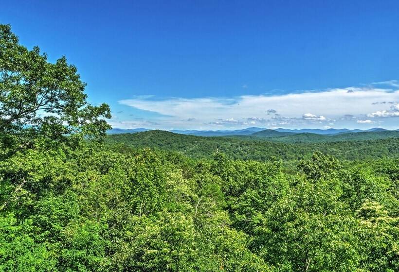 Secluded Morganton Cabin W/ Wooded Views & Hot Tub