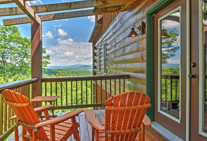 Secluded Morganton Cabin W/ Wooded Views & Hot Tub