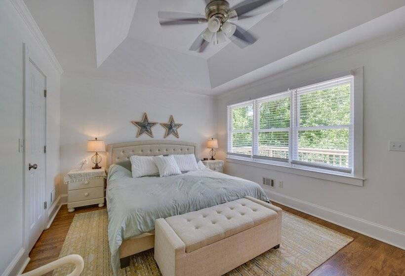 Waterfront Sparta Home W/ Game Room & Fire Pit!