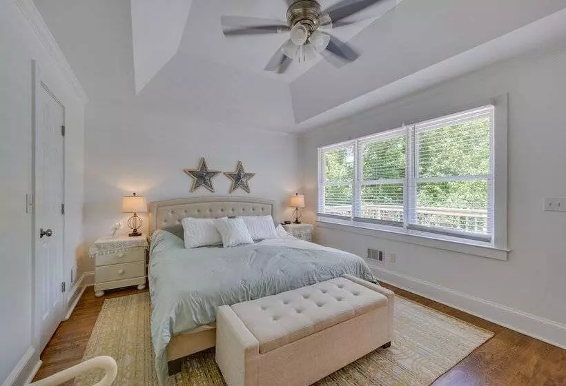 Waterfront Sparta Home W/ Game Room & Fire Pit!