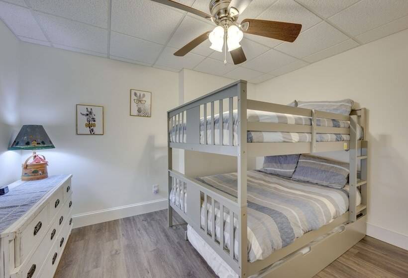 Waterfront Sparta Home W/ Game Room & Fire Pit!