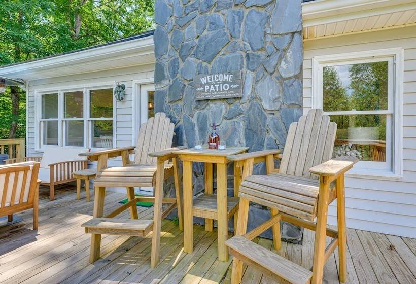 Waterfront Sparta Home W/ Game Room & Fire Pit!