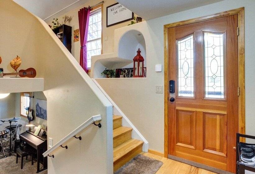 Furnished Deck + Fire Pit: Thornton Family Retreat