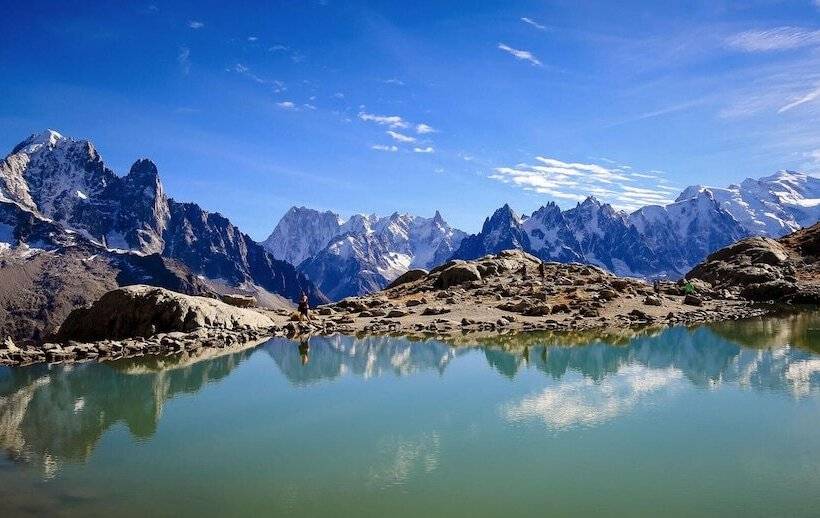 Calme Nature Ski à Vallorcine Mont Blanc