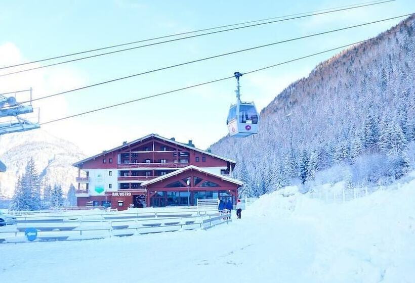 Calme Nature Ski à Vallorcine Mont Blanc