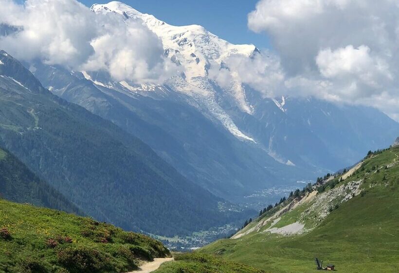 Calme Nature Ski à Vallorcine Mont Blanc