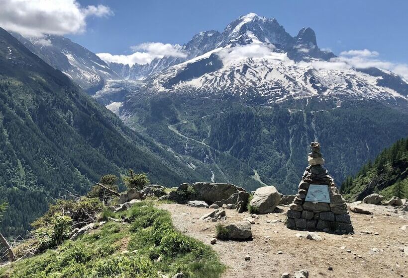 Calme Nature Ski à Vallorcine Mont Blanc