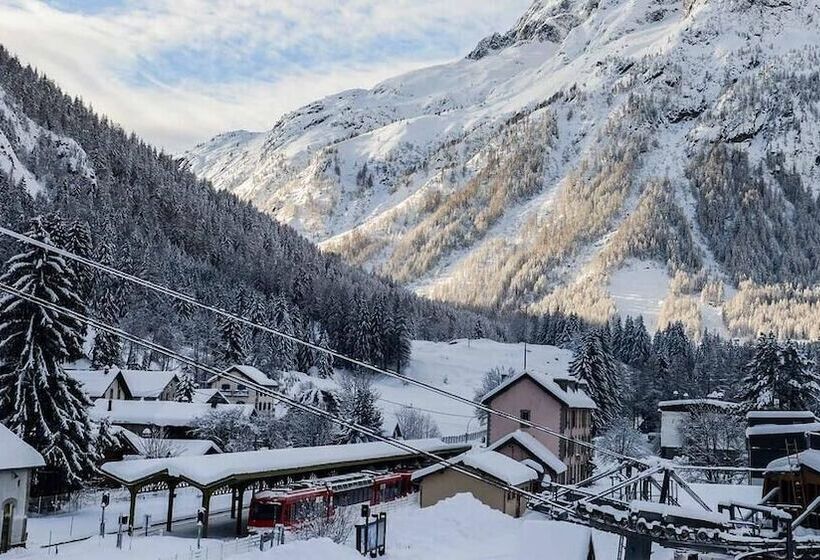 Calme Nature Ski à Vallorcine Mont Blanc