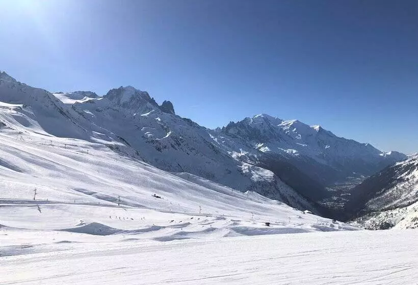 Calme Nature Ski à Vallorcine Mont Blanc