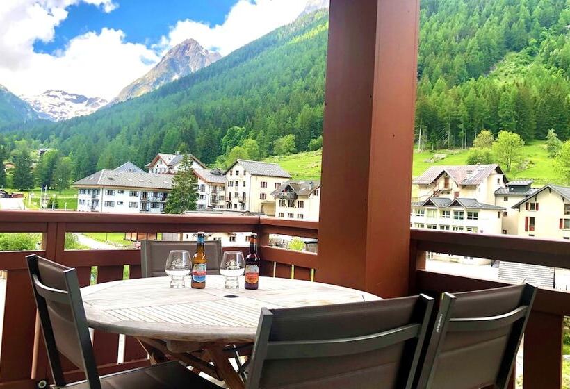 Calme Nature Ski à Vallorcine Mont Blanc