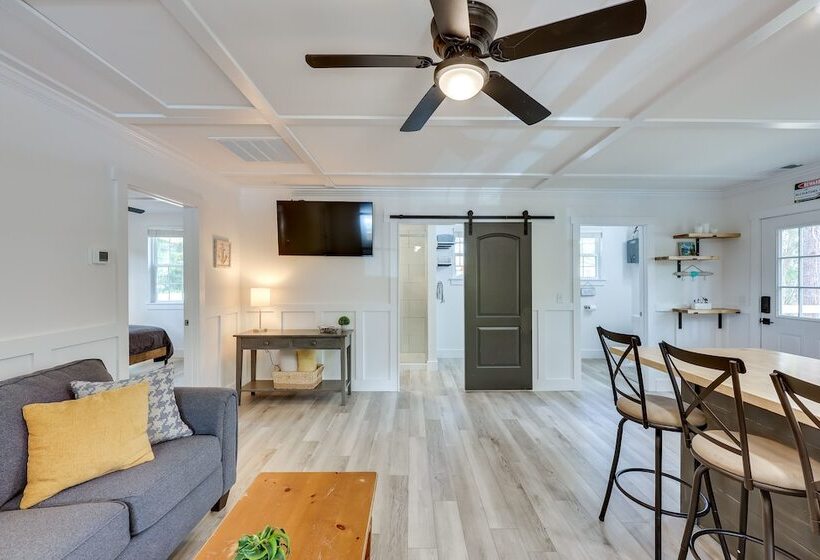 Rice Creek Hideaway W/ Private Dock & Boardwalk