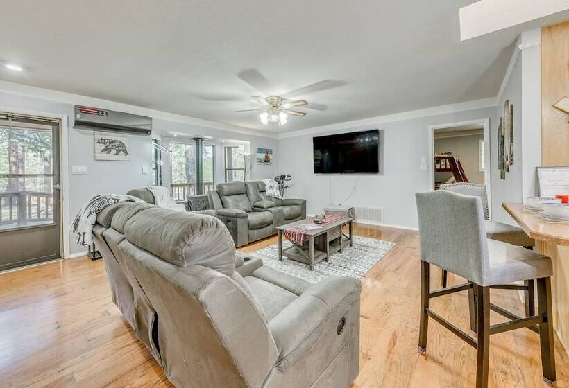 Ruidoso Cabin W/ Hot Tub ~ 2 Mi To Grindstone Lake