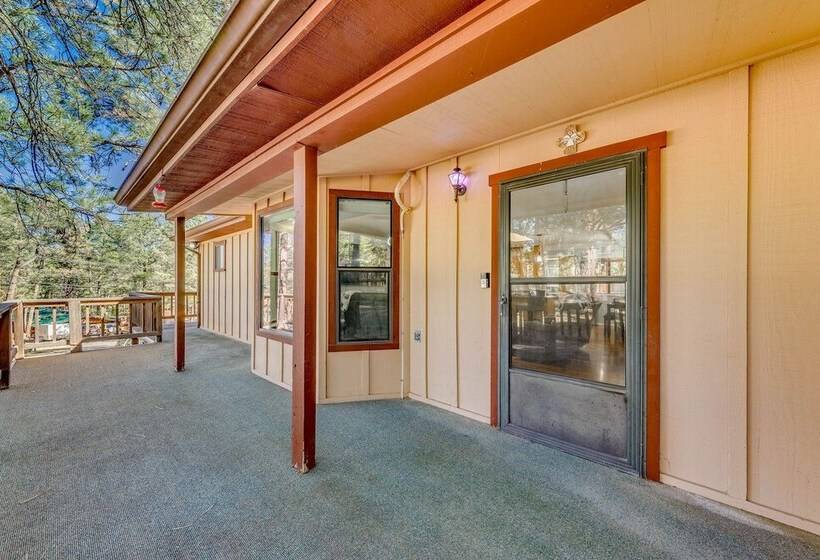 Ruidoso Cabin W/ Hot Tub ~ 2 Mi To Grindstone Lake