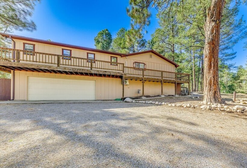 Ruidoso Cabin W/ Hot Tub ~ 2 Mi To Grindstone Lake