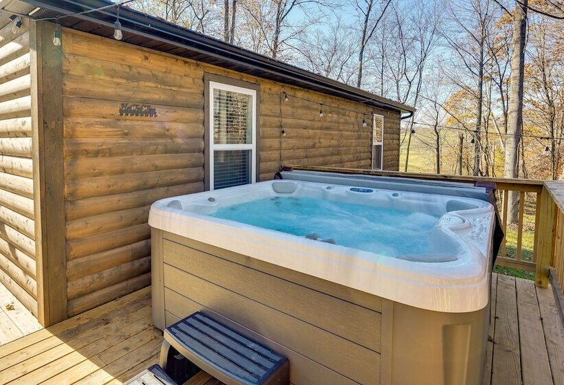 Serene Logan Retreat W/ Private Hot Tub & Fire Pit