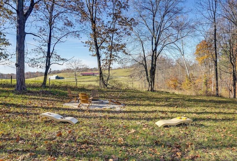 Serene Logan Retreat W/ Private Hot Tub & Fire Pit