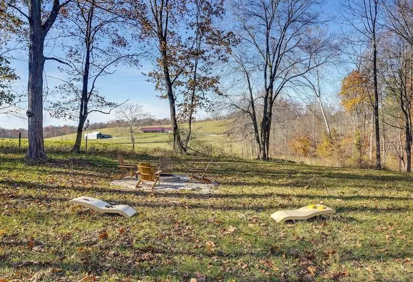 Serene Logan Retreat W/ Private Hot Tub & Fire Pit