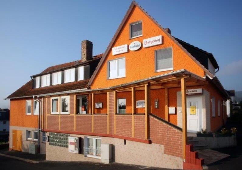 فندق صغير Restaurant Pension Bürgerhof