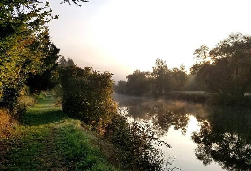 בית מלון כפרי Pension & Seminarhaus Haus Am Fluss