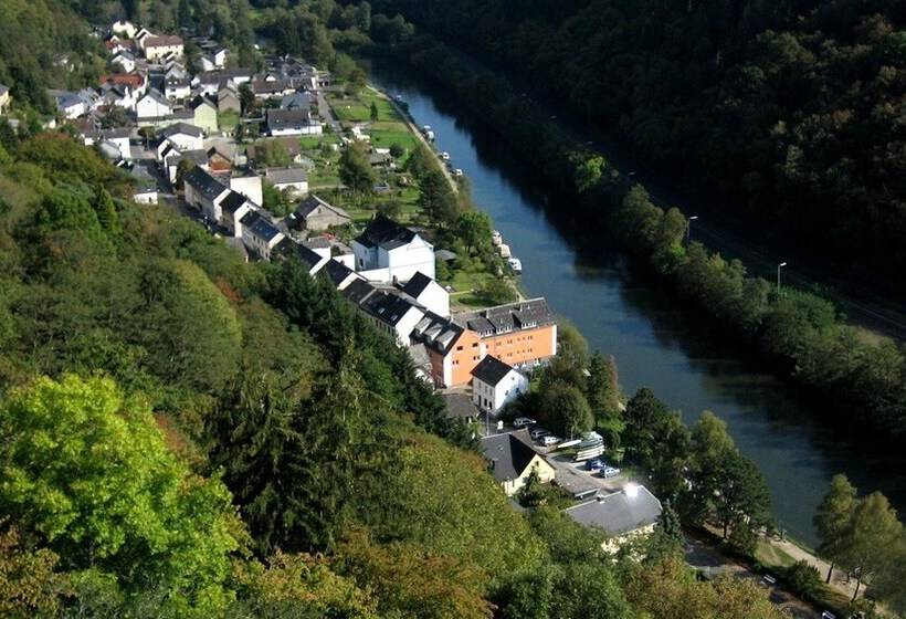 בית מלון כפרי Pension & Seminarhaus Haus Am Fluss