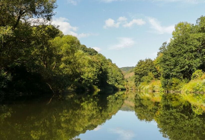 בית מלון כפרי Pension & Seminarhaus Haus Am Fluss