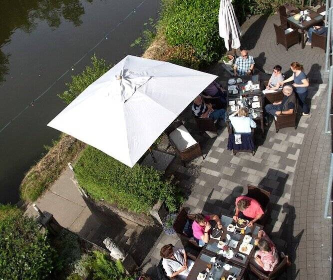 בית מלון כפרי Pension & Seminarhaus Haus Am Fluss