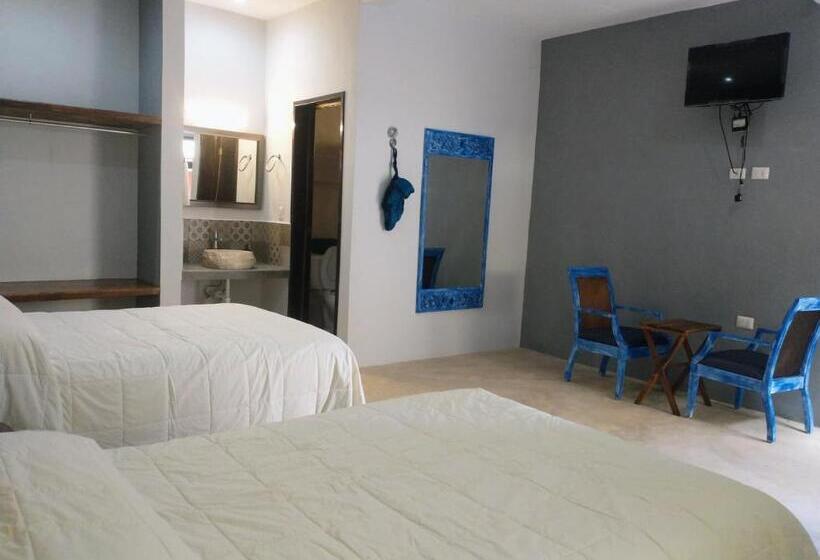 Pensionat Habitacion Kinich En Casa Nicté Há Valladolid