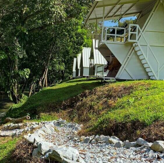 酒店 Paraíso Escondido Cabañas, Reserva Rio Claro, San Luis Doradal