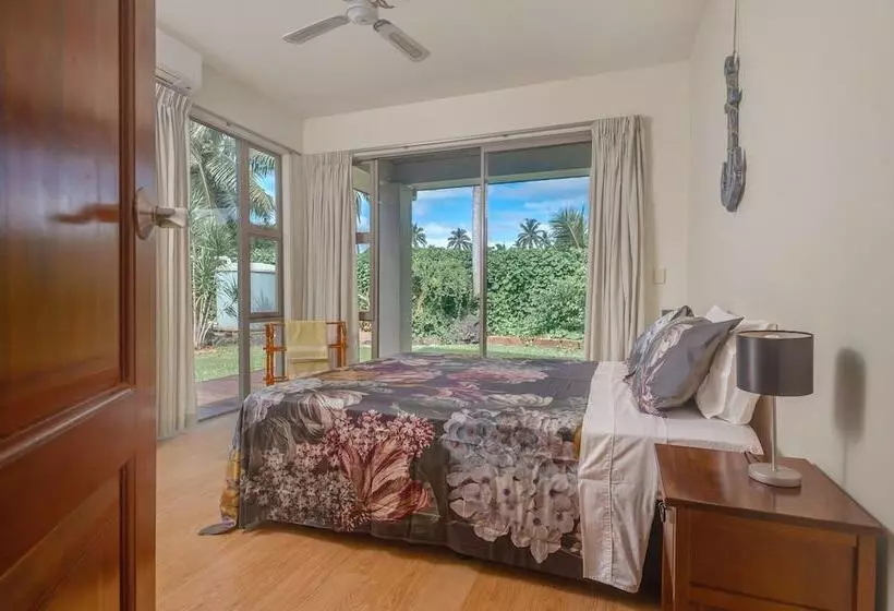 تختخواب و صبحانه Rarotonga S Fishing Lodge   Gt S