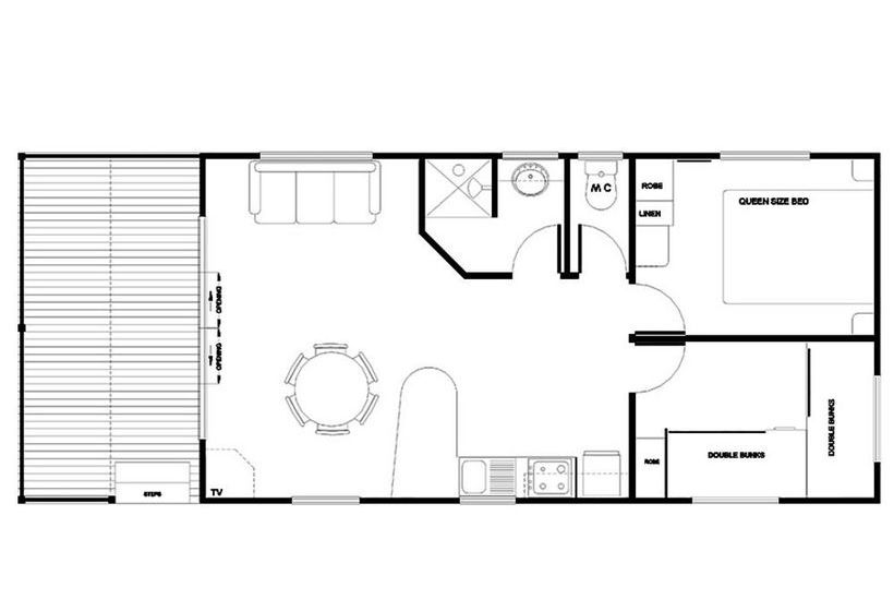 酒店 Moama Riverside Holiday Park