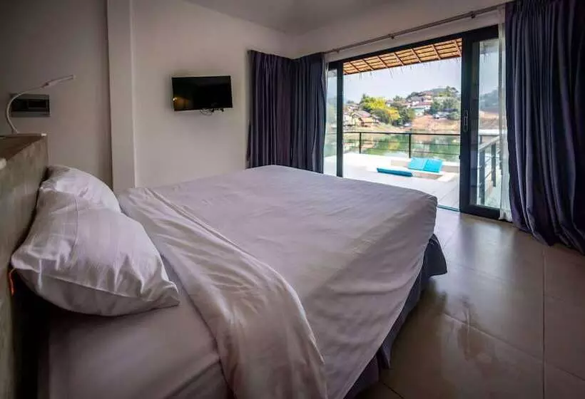ホテル The Sanctuary Nam Ngum Beach Resort