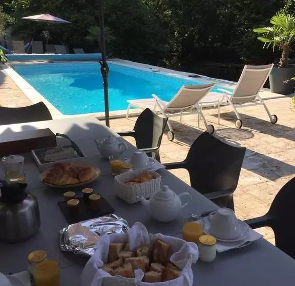 تختخواب و صبحانه Maison D'hôtes Moulin Saint Julien