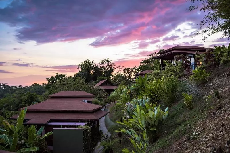 ホテル Tiki Villas Rainforest Lodge & Spa