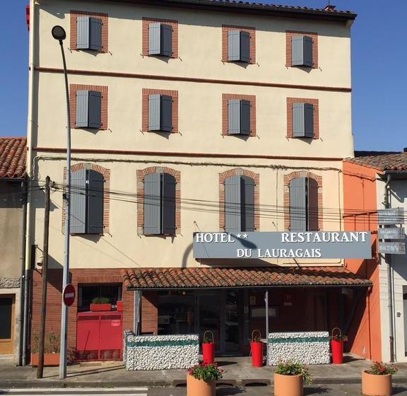 酒店 Restaurant Du Lauragais Logis De France