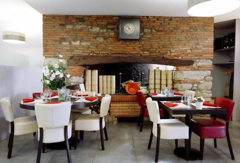 酒店 Restaurant Du Lauragais Logis De France
