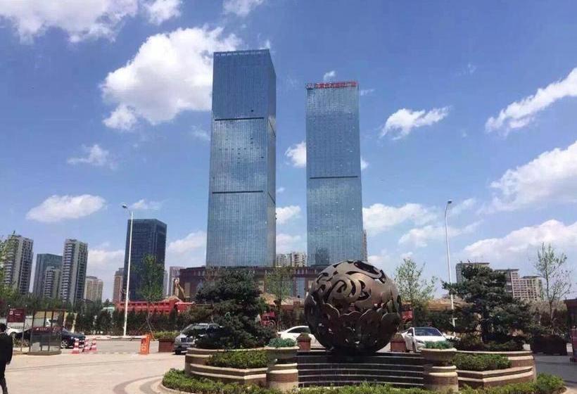 فندق Qingdao Dubai Seven Star Duplex Seaview Apartment