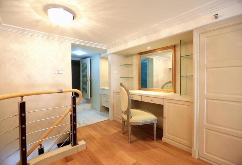 فندق Qingdao Dubai Seven Star Duplex Seaview Apartment