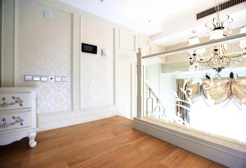 فندق Qingdao Dubai Seven Star Duplex Seaview Apartment