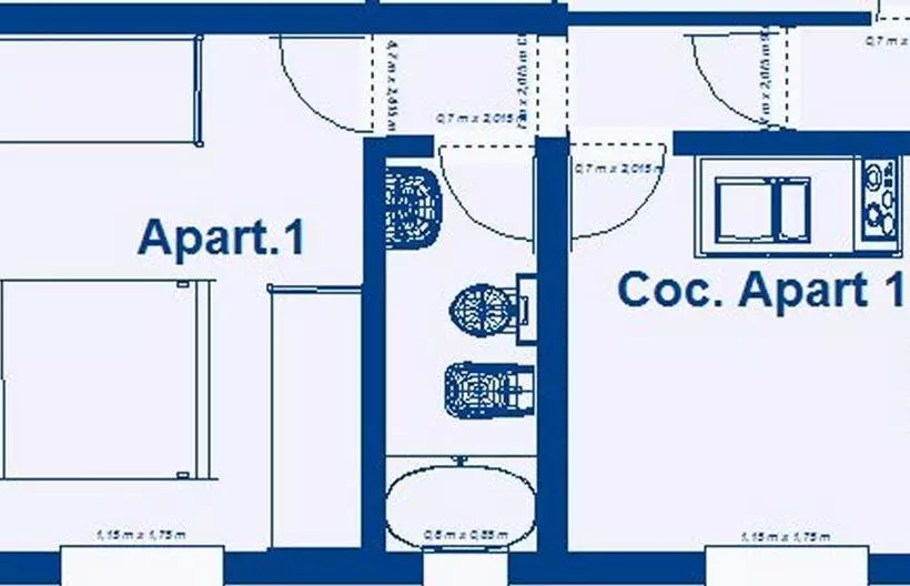 ベッドアンドブレックファースト Apart Hotel ñusta