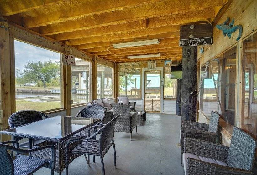 Charming Home W/ Dock, Near Downtown Lake Charles!