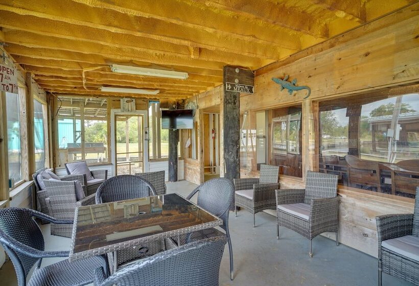 Charming Home W/ Dock, Near Downtown Lake Charles!